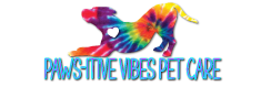 Paws-itive Vibes Pet care Logo